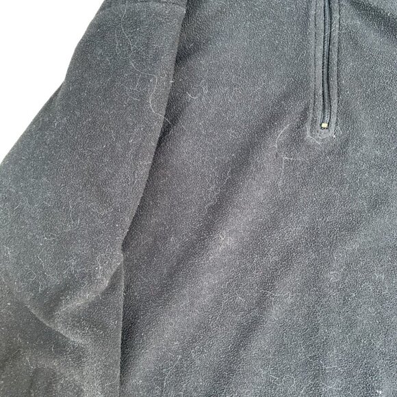 VINTAGE Nike Check Swoosh Mockneck Sweater Jacket Large Black - Picture 5 of 7